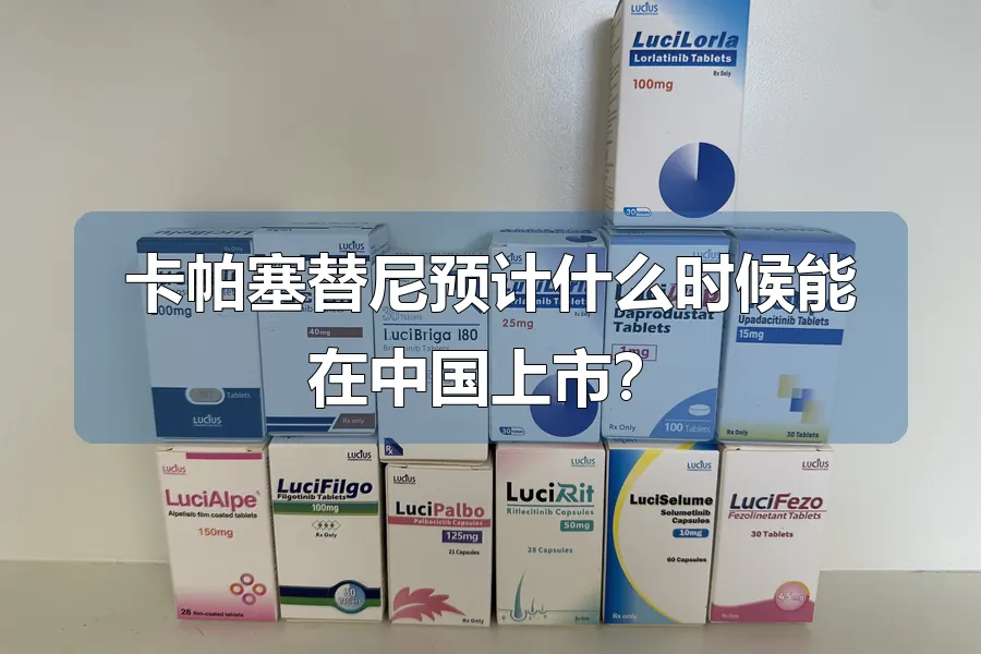 卡帕塞替尼预计什么时候能在中国上市?